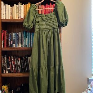 Abercrombie & Fitch Emerson Puff Sleeve Dress